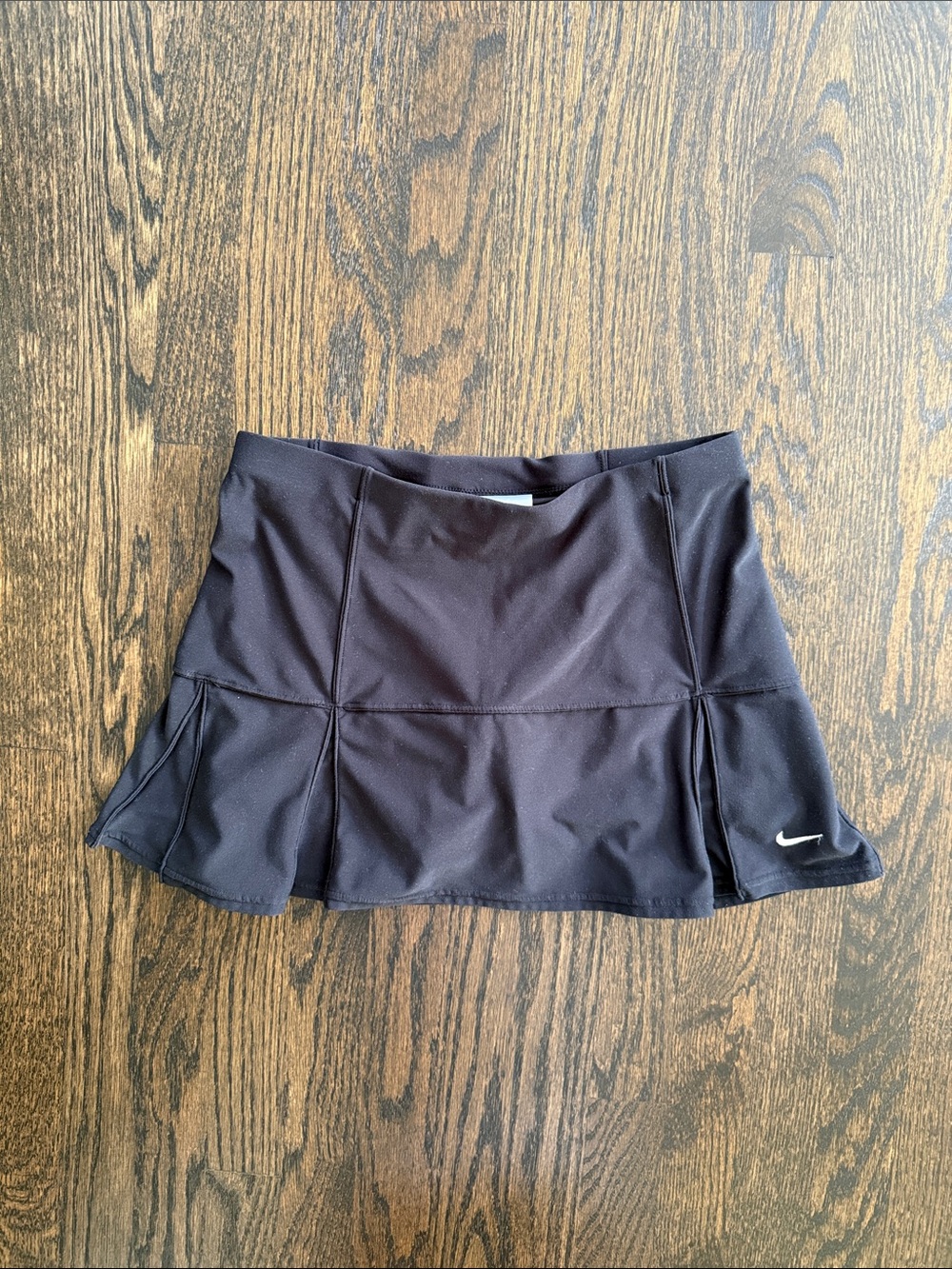 Nike Black Performance Tennis Skort with Swoosh